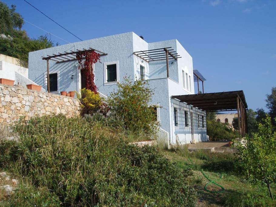 Villa With Breathtaking Views And Private Beach Agios Dimitrios  Exteriér fotografie