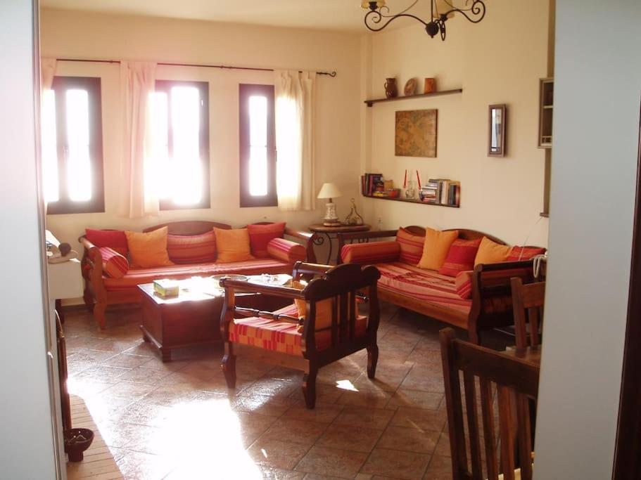 Villa With Breathtaking Views And Private Beach Agios Dimitrios  Exteriér fotografie