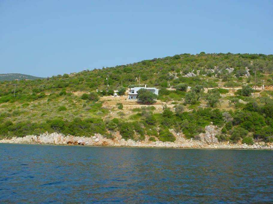 Villa With Breathtaking Views And Private Beach Agios Dimitrios  Exteriér fotografie